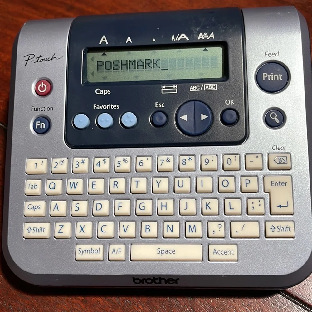 Brother P-Touch PT-1280 Label Thermal Printer-TESTED